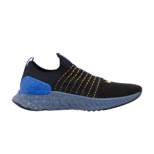 Nike React Phantom Run Flyknit 2 'Noir Hyper Royal' Noir/Hyper Royale/Ash Slate/Volt DZ4849 001