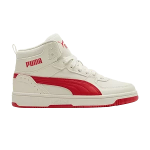 Puma Rebound Joy CV 'Whisper White High Risk Red' Baskets Whisper White/Rouge High Risk 387875 02