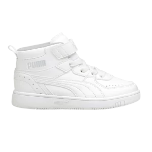 Puma Rebound Joy Little Kid 'White Limestone' Baskets Blanc/Blanc/Limestone 374688 07