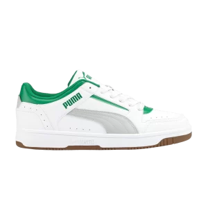 Puma Rebound Joy Low 'Blanc Amazon Vert' Blanc/Fog Harbor/Amazon Vert 380747 08