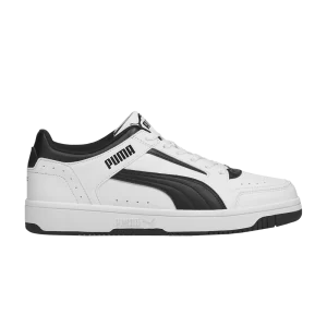 Puma Rebound Joy Low 'White Black' Baskets Blanc/Noir 380747 01