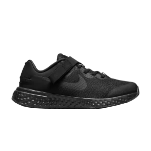 Nike Revolution 6 FlyEase 4E GS 'Noir Gris Fumée Foncé' Noir/Gris Fumée Foncé/Noir DO5065 001