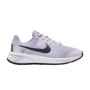 Nike Revolution 6 GS 'Violet Frost' Violet givré/Argent métallique/Violet vif/Bleu tonnerre DD1096 500