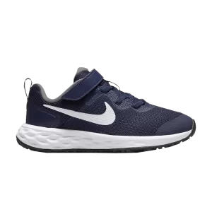 Nike Revolution 6 PS 'Mystic Navy' Bleu nuit minuit/Étain plat/Blanc DD1095 400