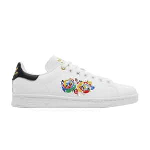 adidas Rich Mnisi x Wmns Stan Smith 'Roses - Blanc' Baskets Blanc Nuage/Couleur Fournisseur/Or Métallique GW0567