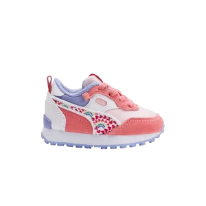 Baskets Puma Rider FV Infant 'Rainbow Sunset' Rose Carnation/Almond Blossom/Lavender Pop 388742 01