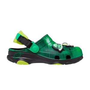 Crocs Ron English x All-Terrain Clog Kids 'Area 54 – Baskets Green Galaxy 'Noir/Vert fluo 208140 0N4
