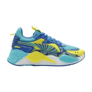 Puma RS-X Hard Drive Jr 'Bleu Jaune' Baskets Bleu 385214 02