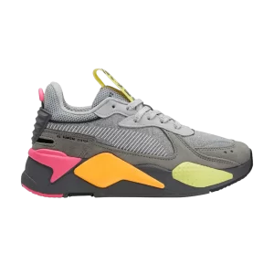 Puma RS-X Highlighter Jr 'High Rise Ultra Grey' Taille haute/Ultra gris/Rose fluo 385934 01