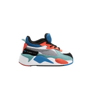 Puma RS-X Baskets 'Go For' pour bébé Blanc/Bleu Vallarta/Firelight 386534 01