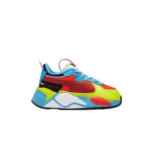 Baskets Puma RS-X Infant 'Water Fight' Tomate cerise/Alerte jaune/Plongée océan 389346 02