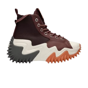 Baskets Converse Run Star Motion CX Platform Counter Climate High 'Black Cherry' Cerise noire/Vin foncé/Aigrette A01335C