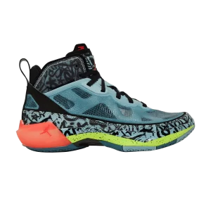 Satou Sabally x Wmns Air Jordan 37 'Grafitti' Baskets Ocean Cube/Volt/Noir/Crimson Flash DV3142 367