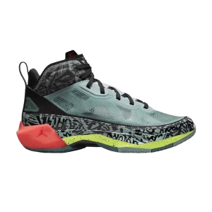 Satou Sabally x Wmns Air Jordan 37 PF 'Graffiti' Baskets Ocean Cube/Volt/Noir/Crimson Flash DZ0810 367
