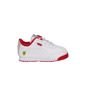 Baskets Puma Scuderia Ferrari x Roma Via Infant 'White' Blanc/Blanc/Rouge 307379 04