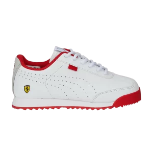 Baskets Puma Scuderia Ferrari x Roma Via Little Kid 'Blanc Rouge' Blanc/Blanc 307261 04