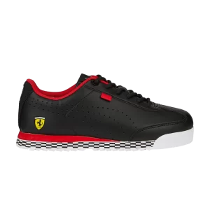 Baskets Puma Scuderia Ferrari x Roma Via Perf Jr 'Black White' Noir/Blanc 307260 03