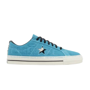 Converse Sean Pablo x One Star Pro Low 'Paradise - Baskets Rapid Teal 'Style rapide/Noir/Aigrette 173215C