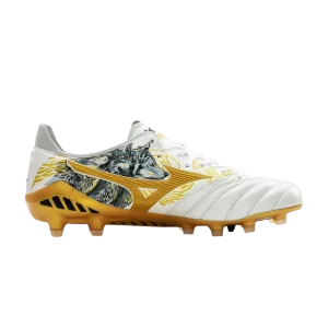 Baskets Mizuno Sergio Ramos x Morelia Neo 3 SR4 Japon 'Lion and Wolves' Champion Blanc/Or P1GA229704