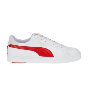 Puma Serve Pro Lite 'White High Risk Red' Baskets Blanc/Rouge High Risk/Gold Team 374902 19