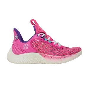 Curry Brand Sesame Street x Curry Flow 9 GS 'Street Pack – Abby Cadabby 'Sneakers Electro Pink/Fresh Blue 3024249 605