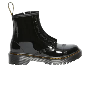 Baskets Dr. Martens Sinclair Bex Patent Leather Boot Junior 'Black' Noir 27237001