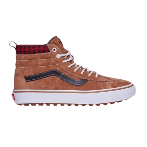 Vans Sk8-Hi MTE-1 'Plaid Brown' Baskets Marron/Noir VN0A5HZYY49