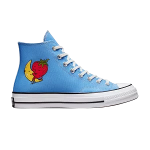 Converse Sky High Farm Workwear x Chuck 70 High 'Strawberry Moon – University Blue 'Bleu université/Multi/Blanc A03327C