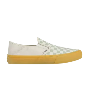 Vans Slip-On SF 'Checkerboard – Baskets Dusky Green Gum 'Vert Dusky/Marshmallow VN0A5HYQQ4J