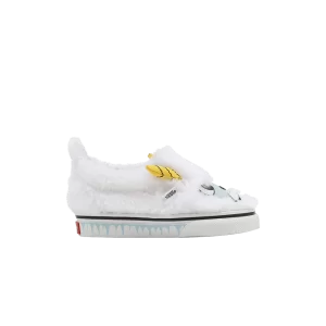 Vans Slip-On V Baskets 'Yeti' pour tout-petits Noir/Blanc VN0A5KXO8CG