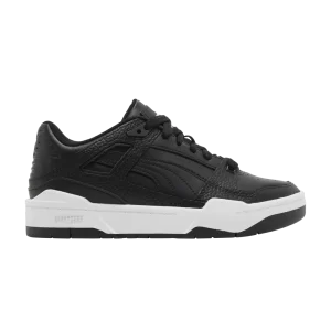 Baskets Puma Slipstream Leather Jr 'Triple White' Noir/Blanc 387826 03