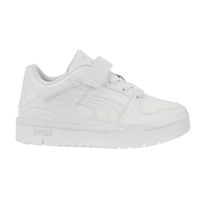 Puma Slipstream Leather Little Kid 'Triple White' Baskets Blanc/Blanc 387827 02