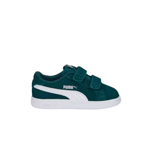 Baskets Puma Smash v2 Suede Infant 'Varsity Green 'Vert/Blanc 365178 30