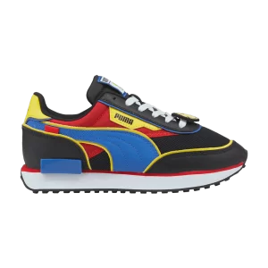 Puma SmileyWorld x Future Rider Big Kid 'Noir Royal Blue' Baskets Noir/Bleu Royal 384924 01