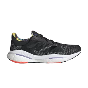 Baskets adidas SolarGlide 5 'Black Floral' Couleur noire/Couleur noire/Rouge ensoleillé GX5471