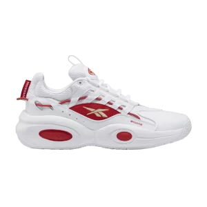 Reebok Solution Mid 'White Vector Red' Baskets Blanc Chaussures/Vector Rouge/Or Mat GX8926