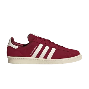 Baskets adidas Sporty & Rich x Campus 80s 'Collegiate Burgundy' Bordeaux/Blanc craie/Bourgogne HQ6074