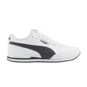 Baskets Puma ST Runner v3 Leather 'Blanc Noir 'Blanc/Noir 384855 09
