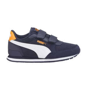 Baskets Puma ST Runner v3 Mesh V Little Kid 'Peacoat Vibrant Orange' Picoate/Blanc/Orange vif 385511 02