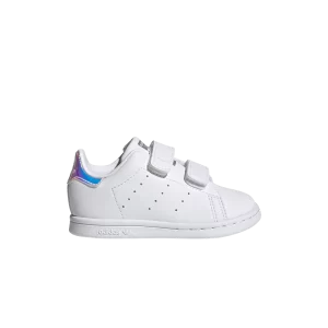 adidas Stan Smith Baskets 'White Iridescent' pour Bébé Blanc Nuage/Blanc Nuage/Argent Métallique FX7537