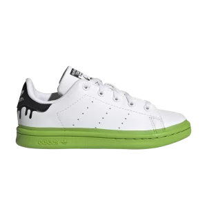 adidas Stan Smith Little Kid 'Paint Drip - Blanc Solid Vert' Blanc Nuage/Vert Translucide Équipe/Noir GZ3967