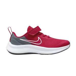 Nike Star Runner 3 PS 'University Red' Rouge Université/Gris Fumée/Rouge Université DA2777 607