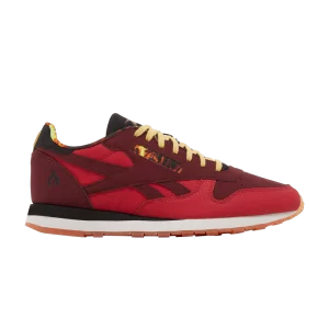 Baskets Reebok Street Fighter x Classic Leather 'Gill' Bleu persan/Brume cramoisi/Noir GY0075
