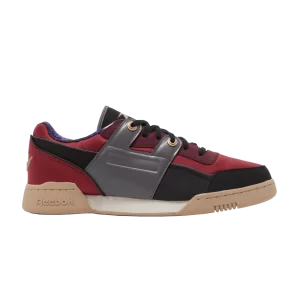 Reebok Street Fighter x Workout Plus 'M' Baskets Bison' Noir/Bourgogne Classique/Gris Cendré GZ2567