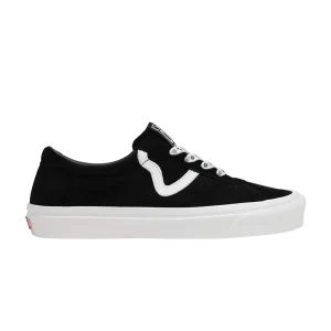Vans Style 73 DX 'Anaheim Factory – Baskets en velours côtelé noir Noir/Blanc VN0A5KXFBLK