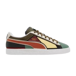 Puma Suede 'Layers – Deep Olive Warm Chestnut' Baskets Forêt profonde/Châtaigne chaude/Olive profonde 387480 02