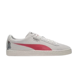 Puma Suede 'Spraycan – Pristine 'baskets Pristine/Cherry Tomato 383396 01