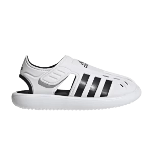adidas Summer Closed Toe Water Sandal J 'White Black' Nuage blanc/Couleur noir/Nuage blanc GW0387