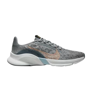 Nike SuperRep Go 3 Next Nature Flyknit 'Wolf Gris Arctic Orange' Gris loup/Gris froid/Bleu marine arme/Orange arctique DH3394 004
