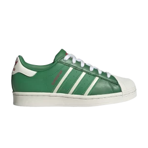 adidas Superstar J 'Green Off White' Baskets Team Vert/Blanc/Team Power Rouge HQ9959